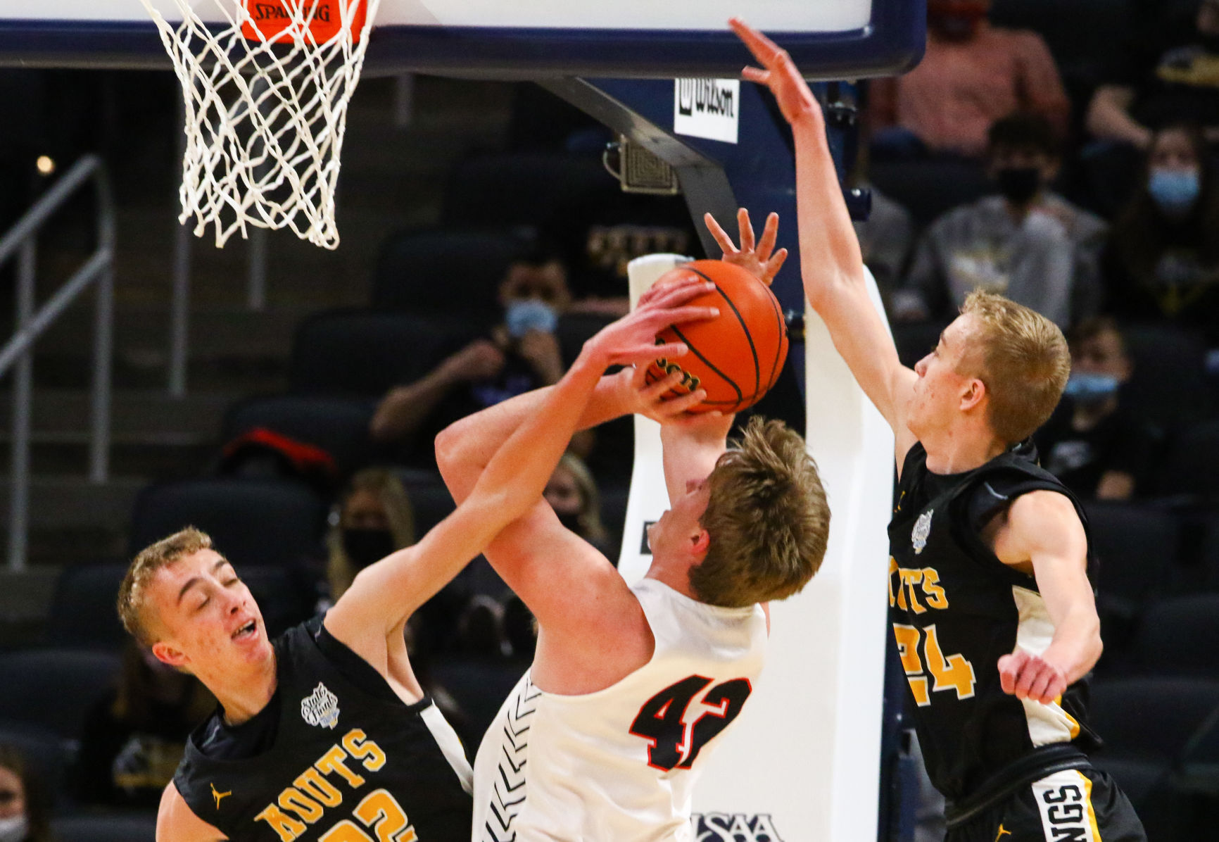 Class A boys basketball state final: Kouts vs. Barr-Reeve